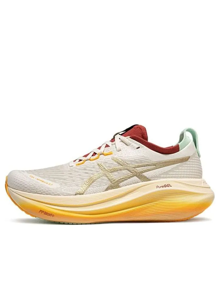 Кроссовки (WMNS) ASICS Gel-Nimbus 27 'Chengdu' — изображение 1 из 6, бежевый