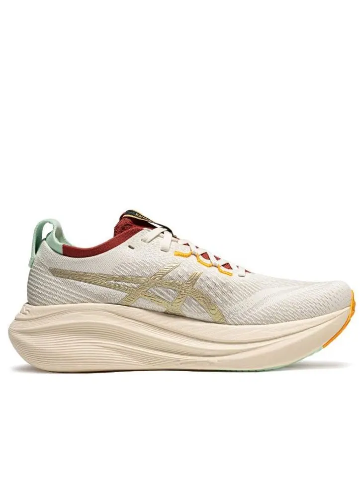 Кроссовки (WMNS) ASICS Gel-Nimbus 27 'Chengdu' — изображение 2 из 6, бежевый
