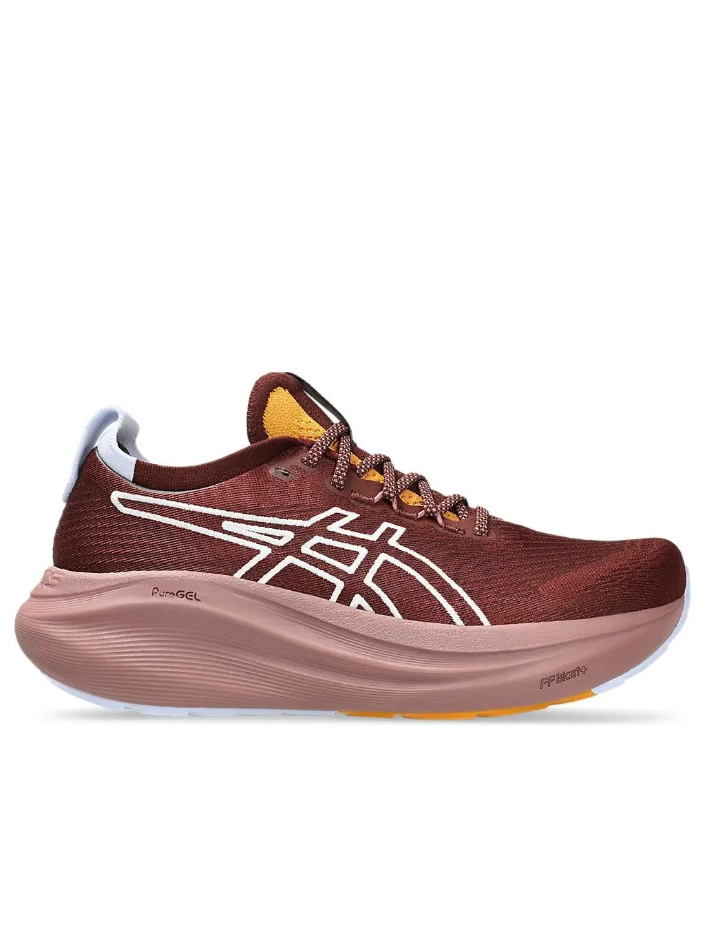(WMNS) Asics Gel-Nimbus 27 TR 'Nature Bathing Dark Red Planet' — изображение 2 из 7, темный красный