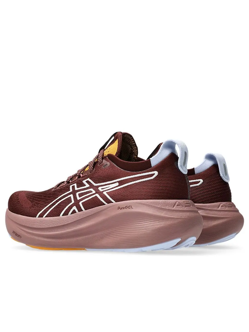 (WMNS) Asics Gel-Nimbus 27 TR 'Nature Bathing Dark Red Planet' — изображение 4 из 7, темный красный