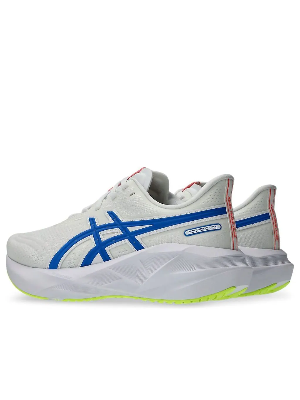 (WMNS) Asics Novablast 5 'Track Club Pack - Tuna Blue' — изображение 4 из 7, белый/синий