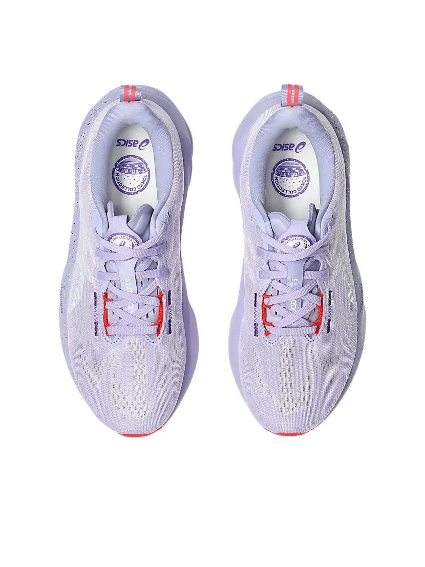 Кроссовки (WMNS) ASICS Novablast 5 Tokyo 'Vapor Edo Purple' — изображение 6 из 7, фиолетовый