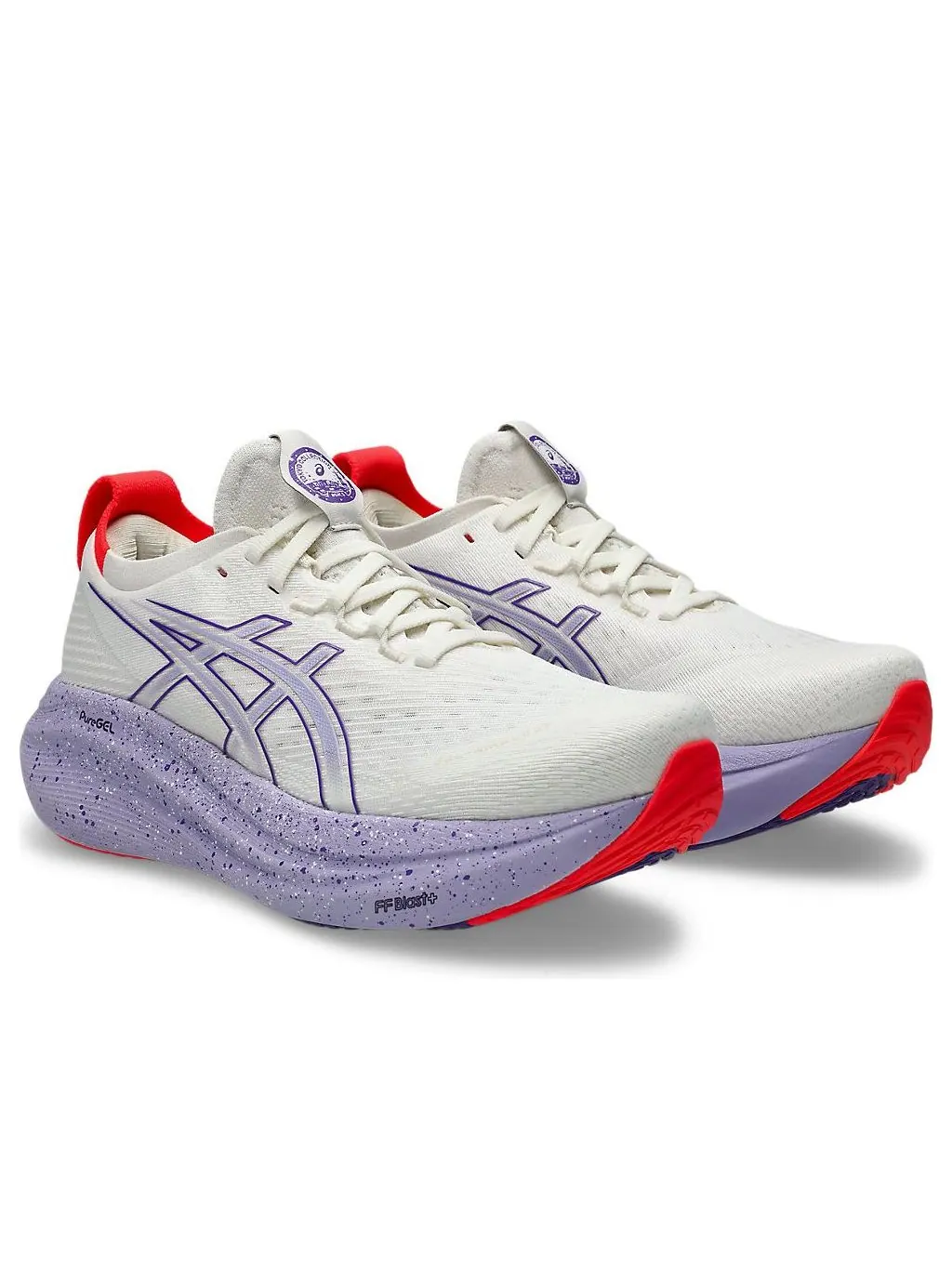 (WMNS) Asics Gel-Nimbus 27 Tokyo 'Cream Edo Purple' — изображение 3 из 7, кремовый/фиолетовый