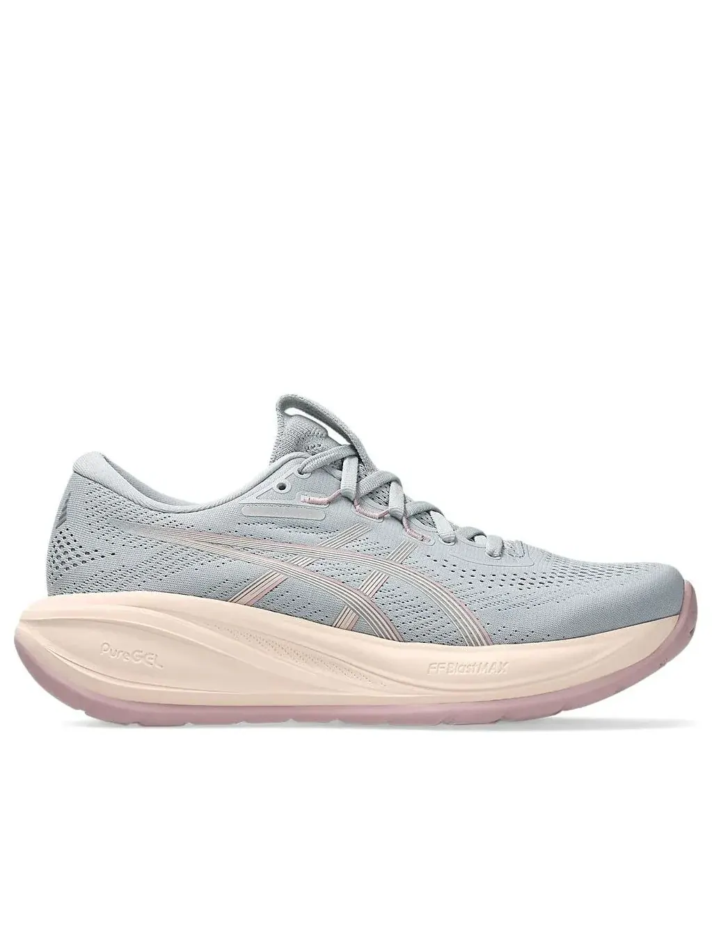 Кроссовки (WMNS) ASICS Gel-Cumulus 28 'Grey Orange Pink' — изображение 6 из 6, серый