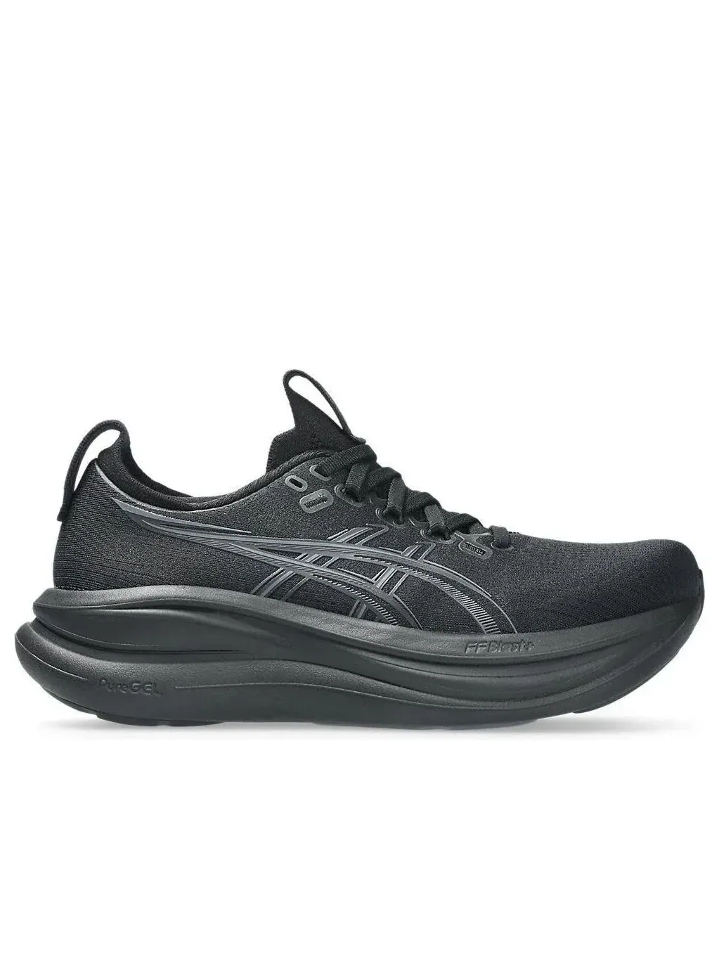 Кроссовки ASICS Gel-Nimbus 28 D Wide 'Black Graphite Grey' 1012B917-001 — изображение 2 из 7, черный