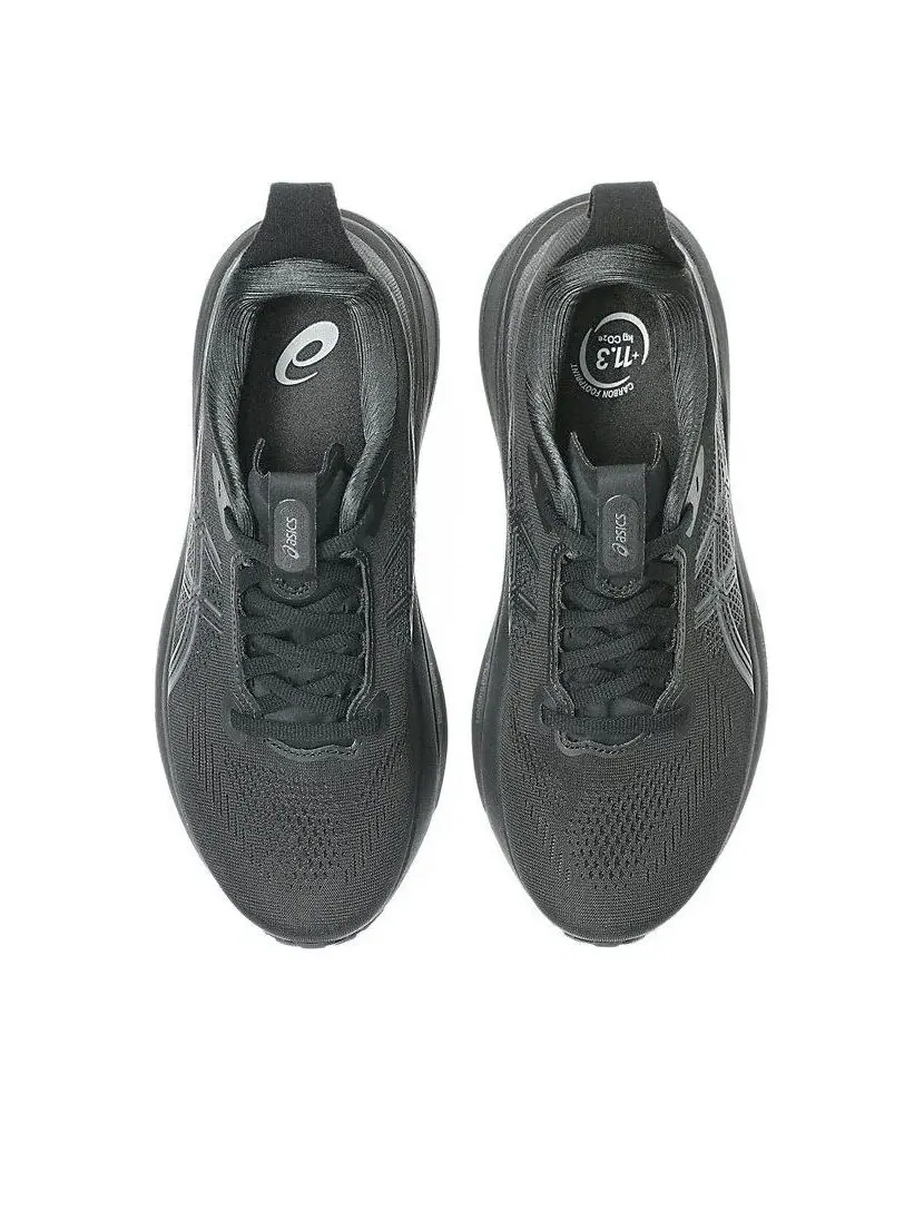 Женские кроссовки для бега с шнуровкой ASICS Gel-Kayano 33 — изображение 6 из 7, черный