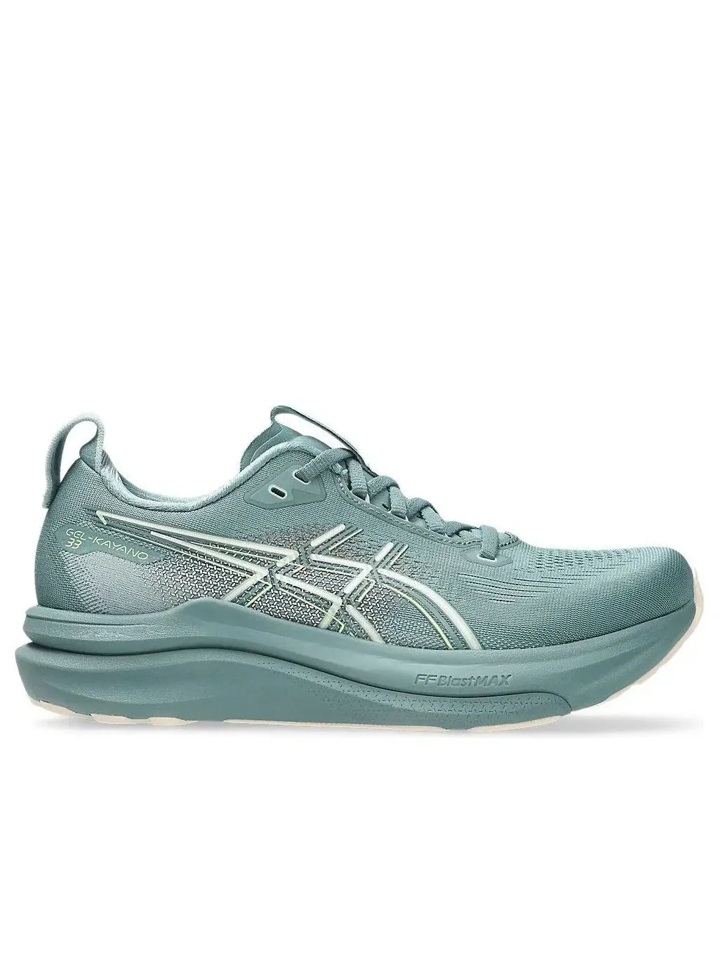 Женские кроссовки для бега с шнуровкой Gel-Kayano 33 ASICS — изображение 2 из 7, бирюзовый