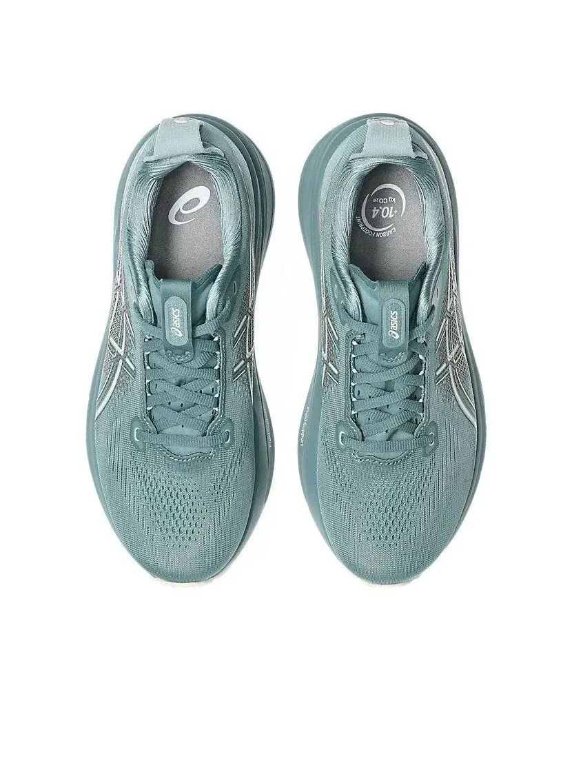 Женские кроссовки для бега с шнуровкой Gel-Kayano 33 ASICS — изображение 6 из 7, бирюзовый