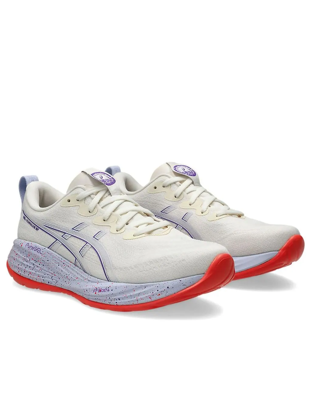 Кроссовки (WMNS) ASICS Gel-Cumulus 27 Tokyo 'Cream Edo Purple' — изображение 3 из 7, белый