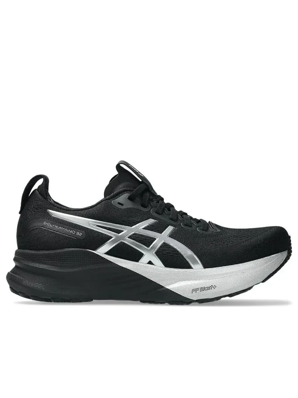 Кроссовки (WMNS) ASICS Gel-Kayano 32 Platinum 'Platinum Black' — изображение 2 из 7, черный
