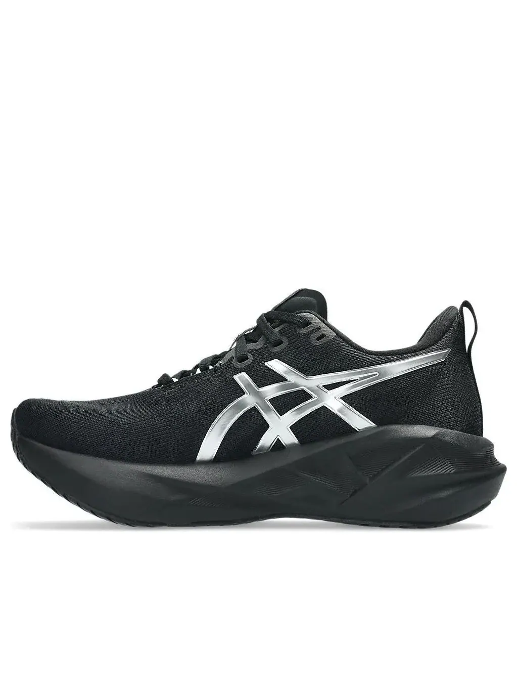 Кроссовки (WMNS) ASICS Novablast 5 Platinum 'Platinum Black' — изображение 1 из 7, черный
