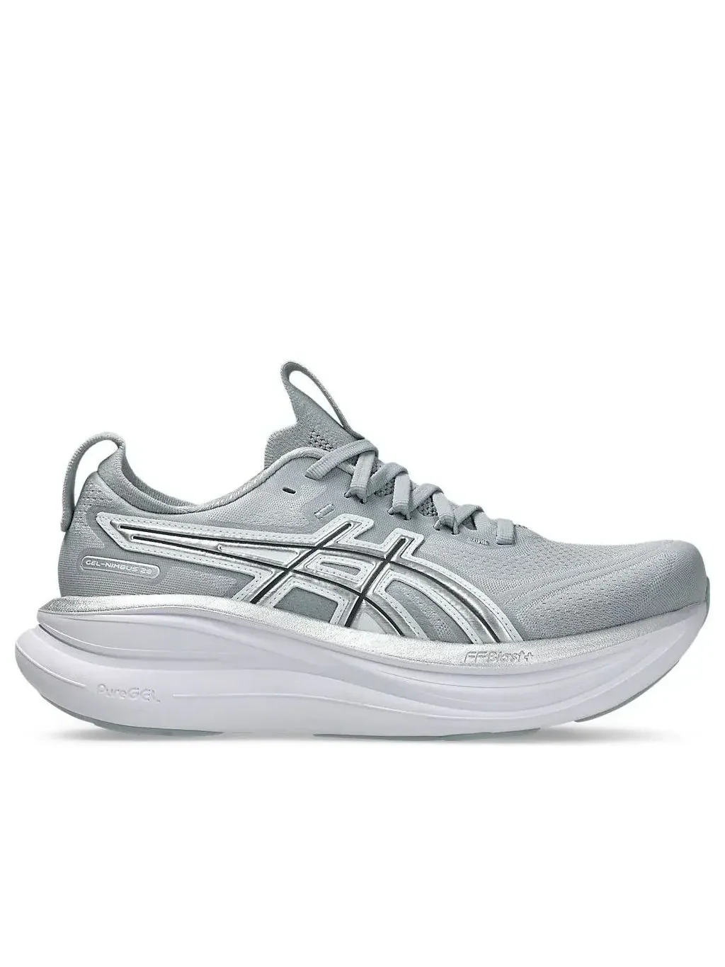 Кроссовки (WMNS) ASICS Gel-Nimbus 28 ATC 'Piedmont Grey Pure Silver' — изображение 2 из 7, серый