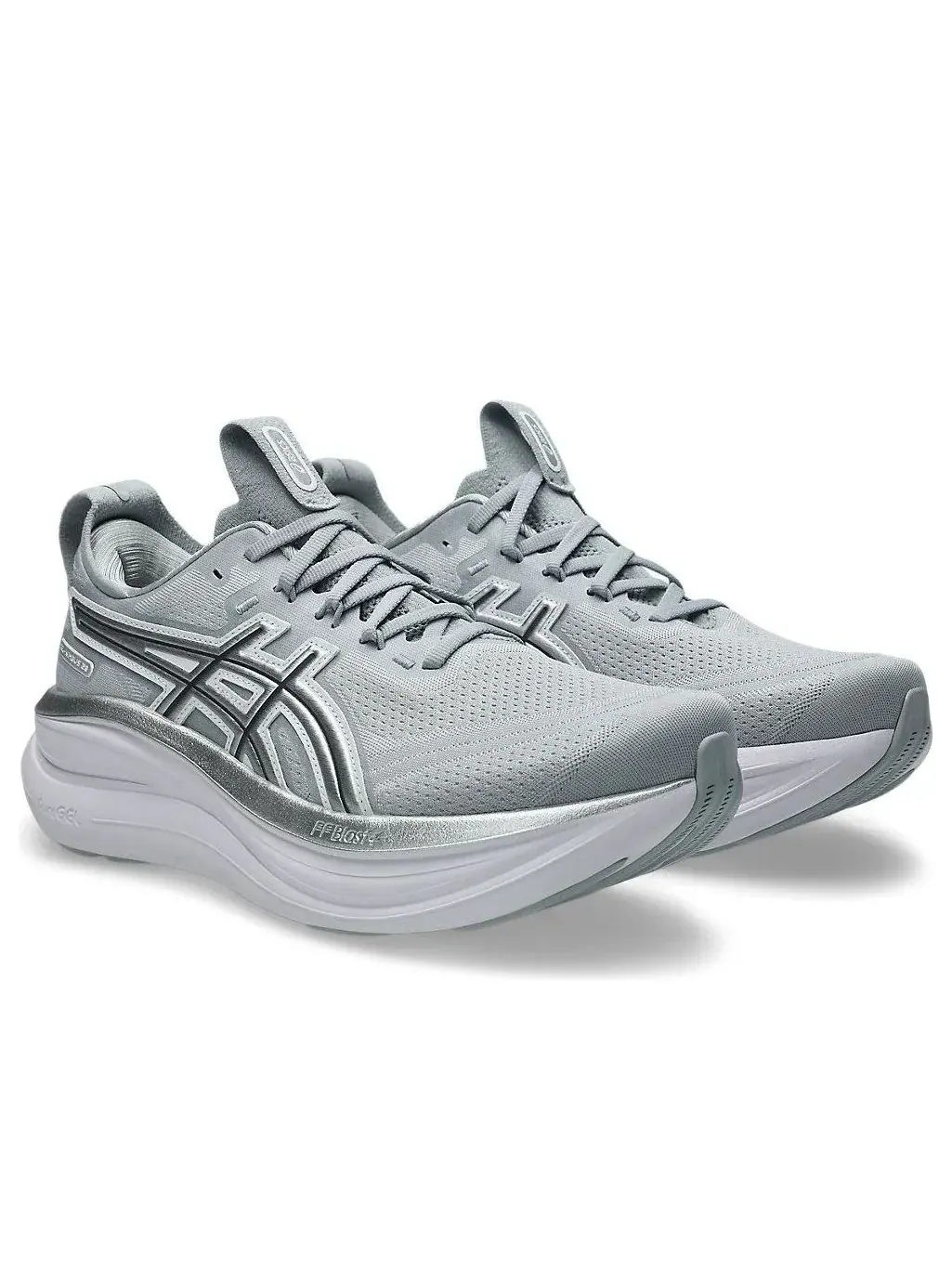Кроссовки (WMNS) ASICS Gel-Nimbus 28 ATC 'Piedmont Grey Pure Silver' — изображение 3 из 7, серый