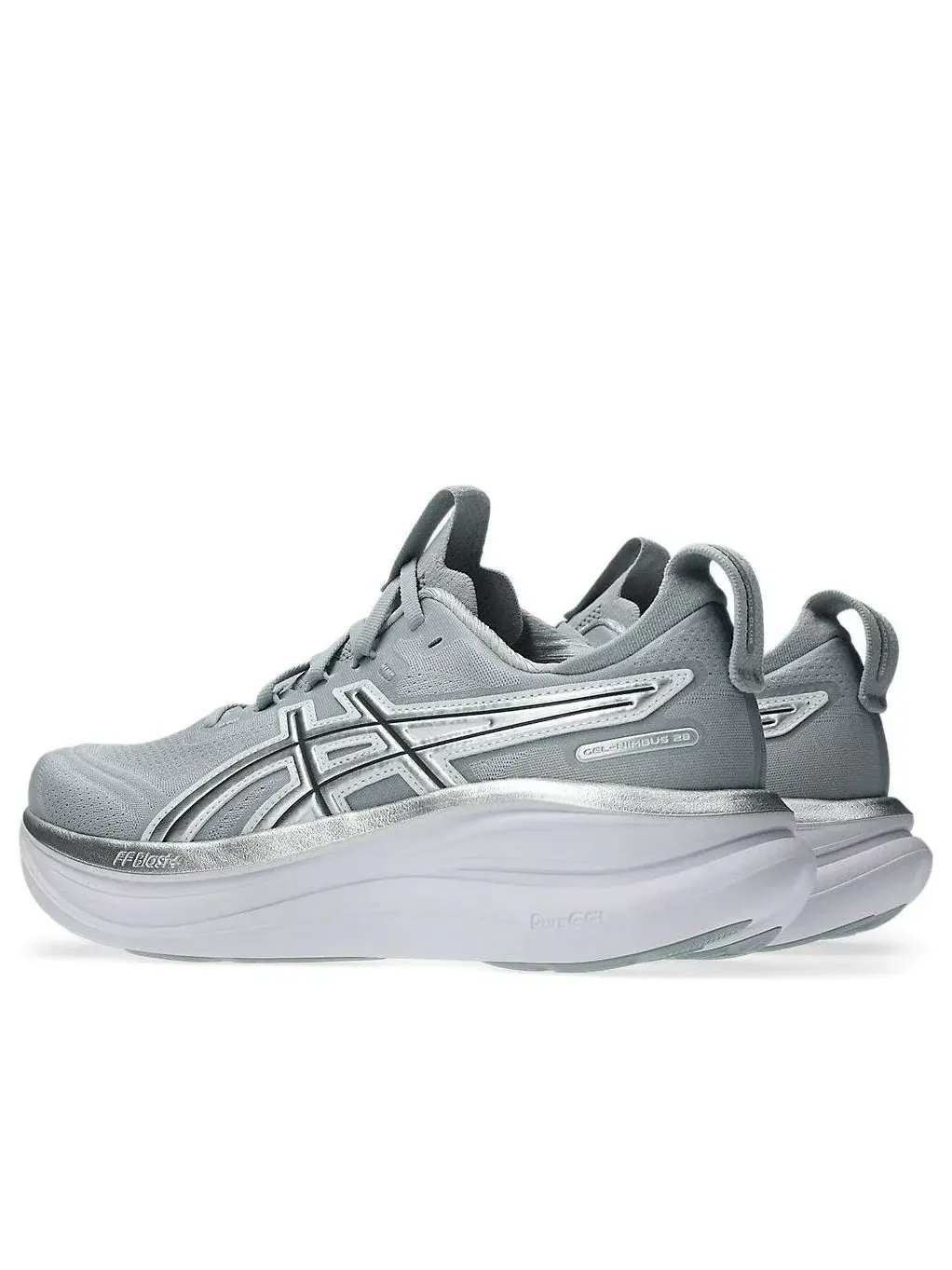 Кроссовки (WMNS) ASICS Gel-Nimbus 28 ATC 'Piedmont Grey Pure Silver' — изображение 4 из 7, серый