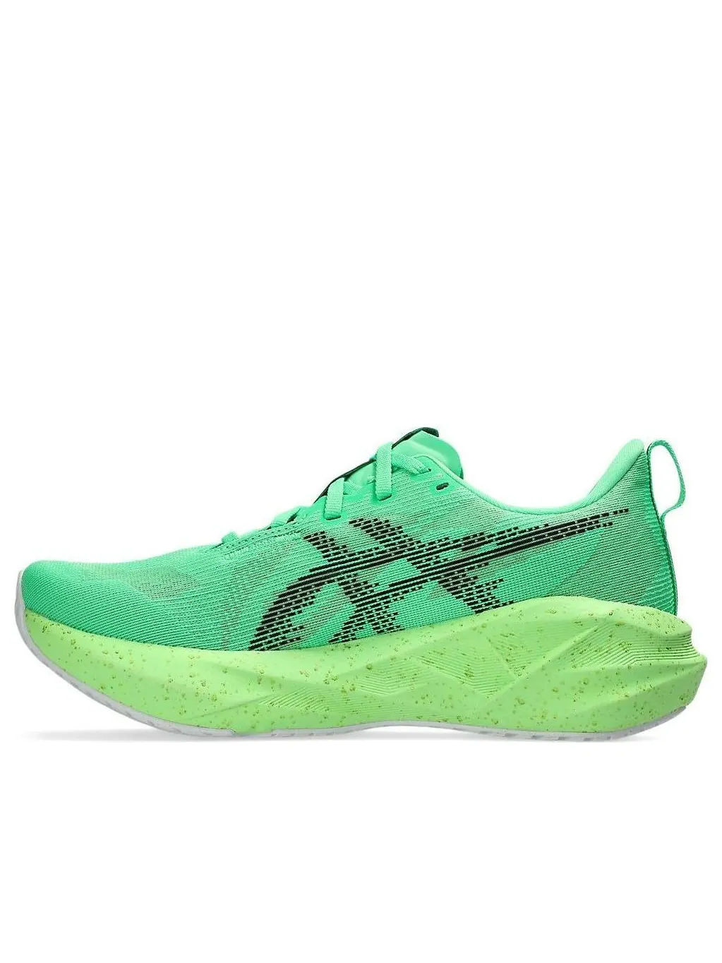 (WMNS) Asics Novablast 5 'Ekiden Vital Green Black' — изображение 1 из 7, зеленый/черный