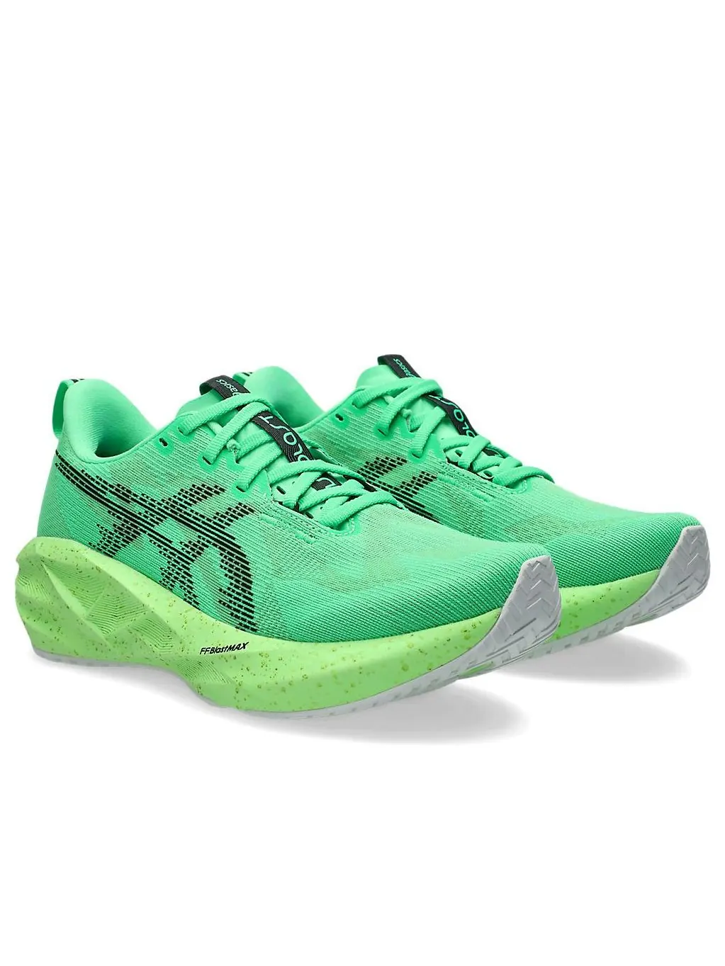 (WMNS) Asics Novablast 5 'Ekiden Vital Green Black' — изображение 3 из 7, зеленый/черный
