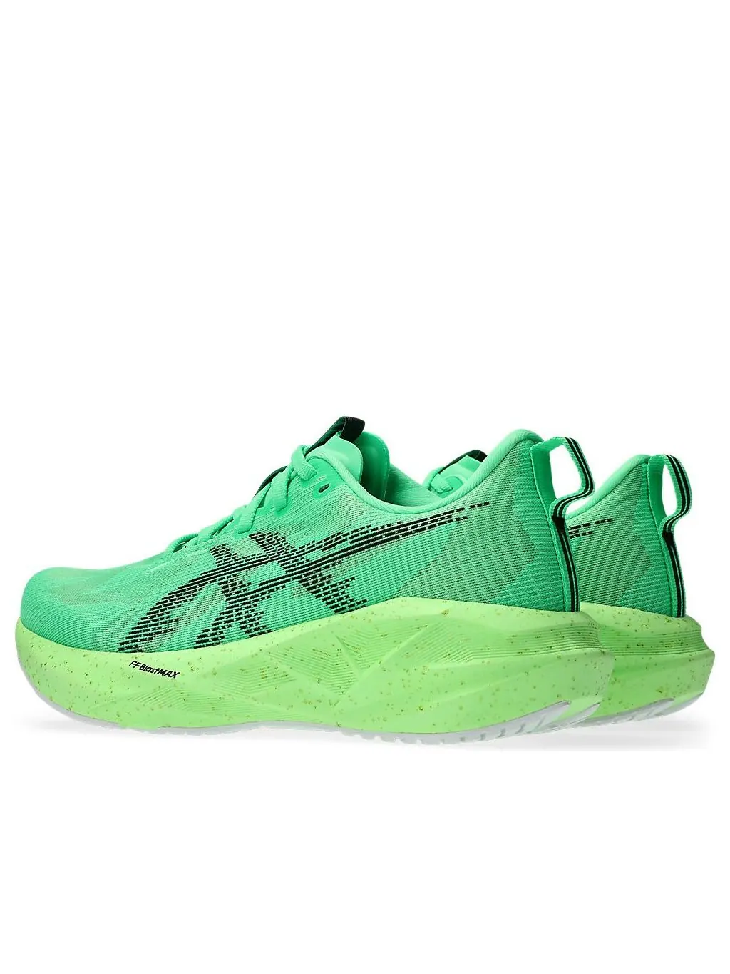 (WMNS) Asics Novablast 5 'Ekiden Vital Green Black' — изображение 4 из 7, зеленый/черный