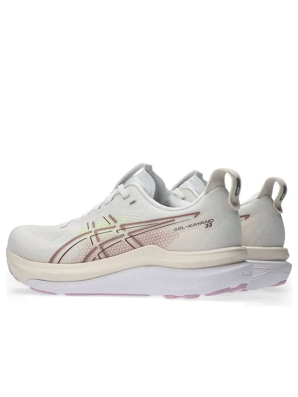 Женские кроссовки для бега Gel-Kayano 33 D Wide ASICS — изображение 4 из 7, белый