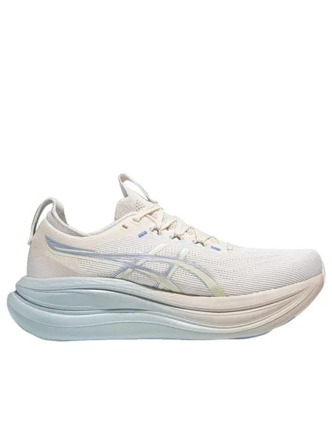 Женские кроссовки для бега с шнуровкой Gel-Nimbus 28 ASICS — изображение 2 из 6, белый