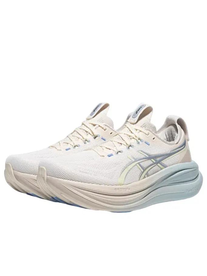 Женские кроссовки для бега с шнуровкой Gel-Nimbus 28 ASICS — изображение 3 из 6, белый