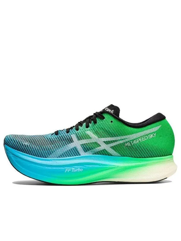 Кроссовки metaspeed sky Asics — изображение 1 из 4, синий/зеленый