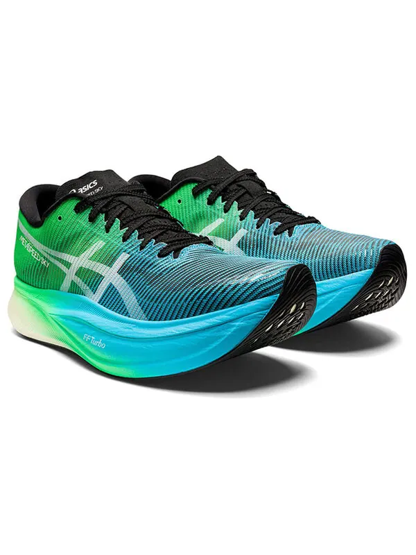Кроссовки metaspeed sky Asics — изображение 3 из 4, синий/зеленый