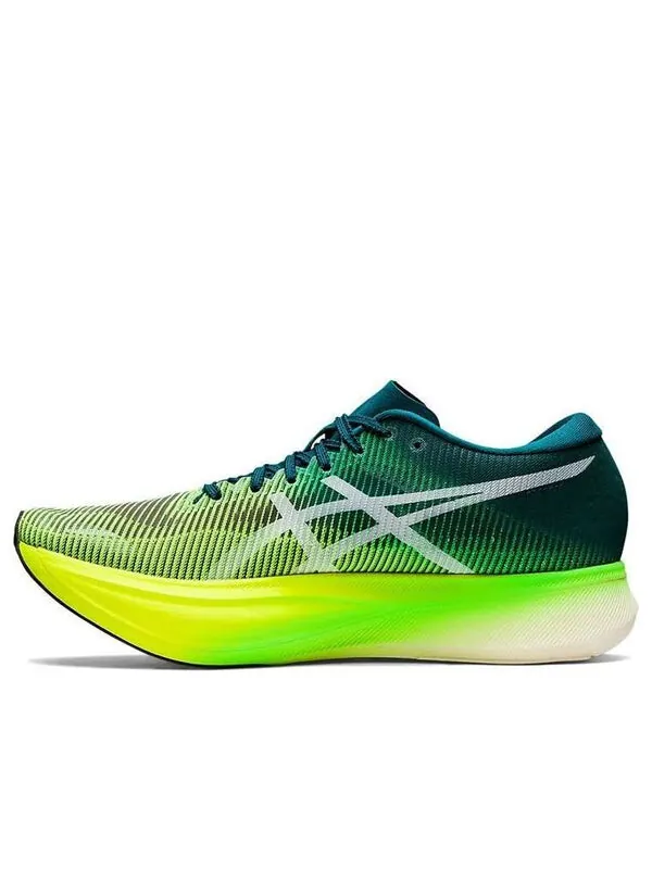 Кроссовки metaspeed edge Asics — изображение 1 из 4, зеленый/желтый