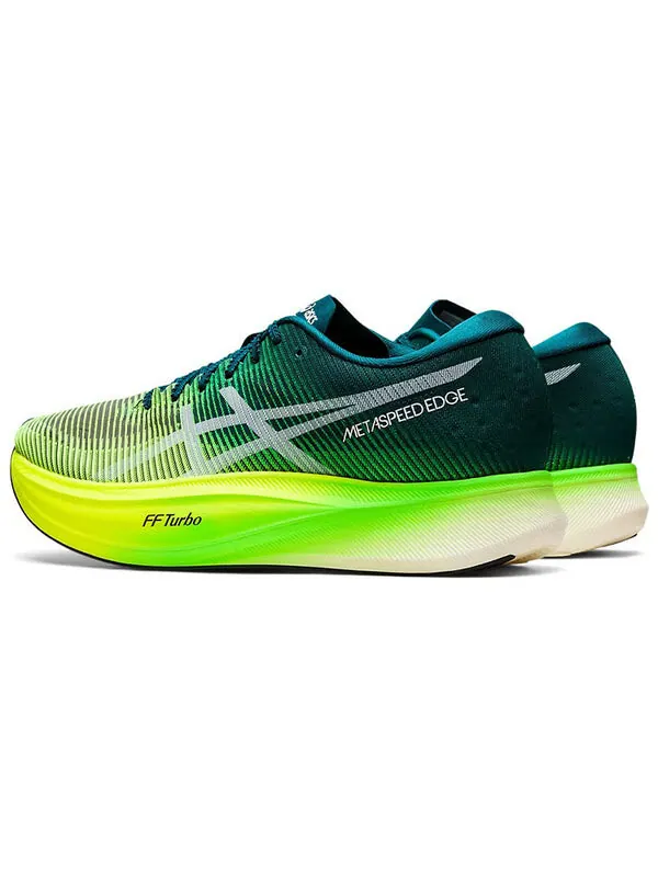 Кроссовки metaspeed edge Asics — изображение 4 из 4, зеленый/желтый