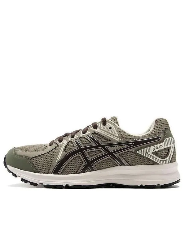 Кроссовки беговые 100 2 Asics — изображение 1 из 4, бежевый/зеленый