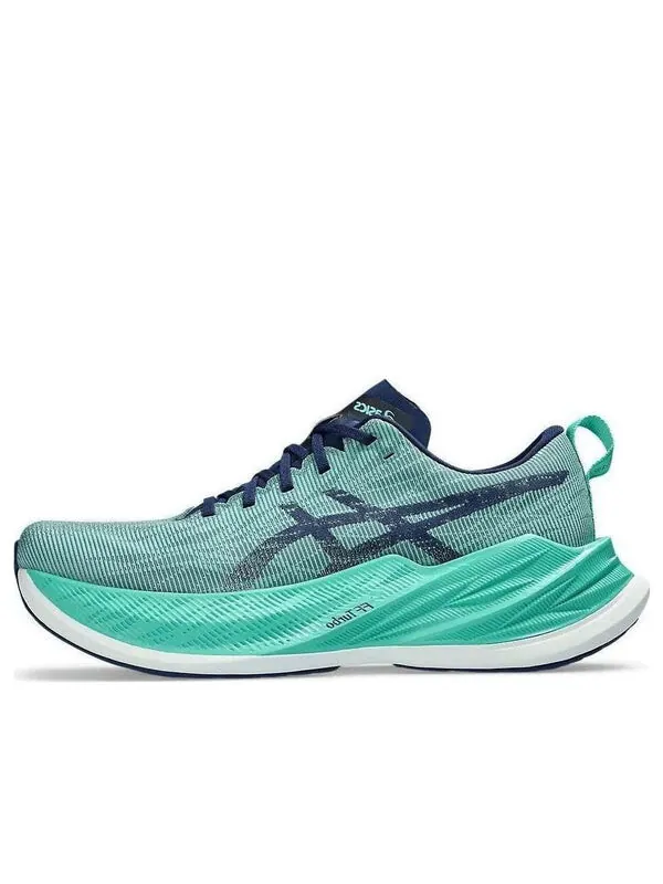 Кроссовки супервзрыв Asics — изображение 1 из 4, зеленый/синий