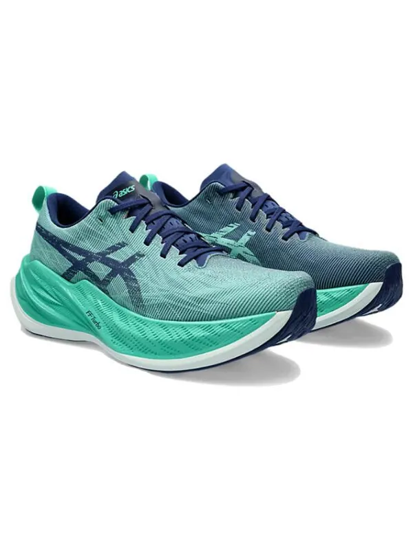 Кроссовки супервзрыв Asics — изображение 3 из 4, зеленый/синий