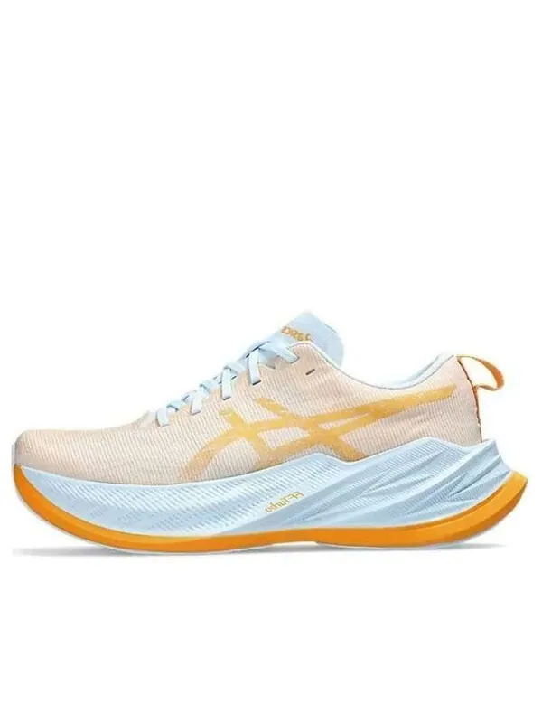 Кроссовки супервзрыв Asics — изображение 1 из 4, светлый синий/желтый