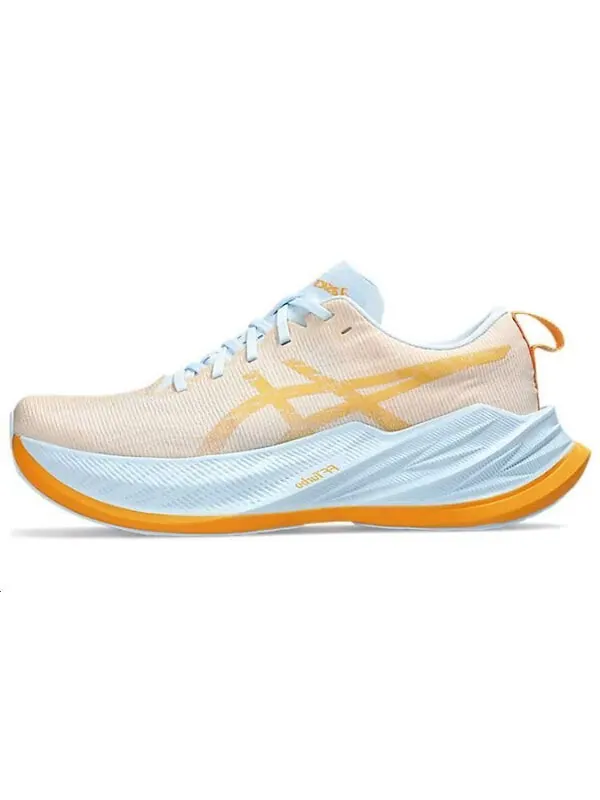 Кроссовки супервзрыв Asics — изображение 2 из 4, светлый синий/желтый
