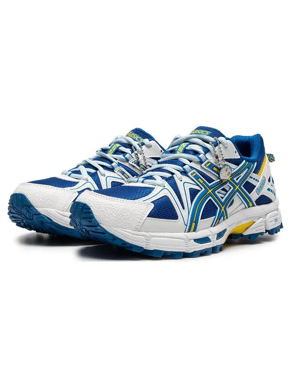 Кроссовки гелевые кахана 8 Asics — изображение 3 из 4, белый/синий
