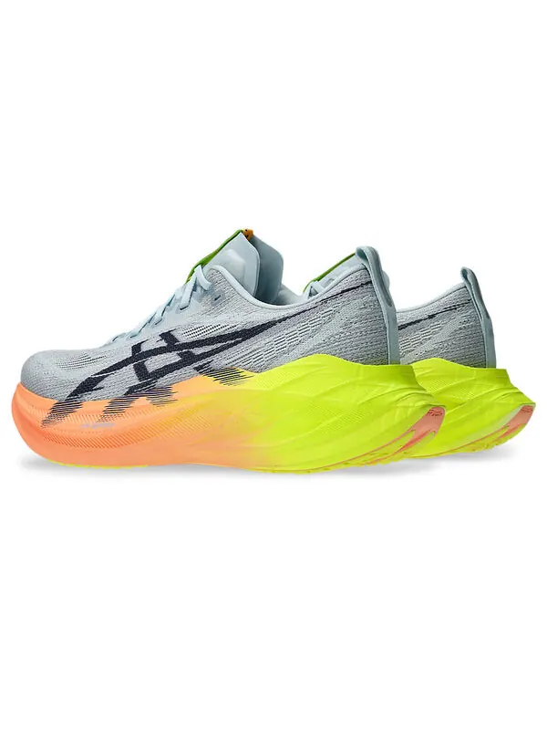 Кроссовки superblast 2 'paris' Asics — изображение 4 из 4, серый/желтый