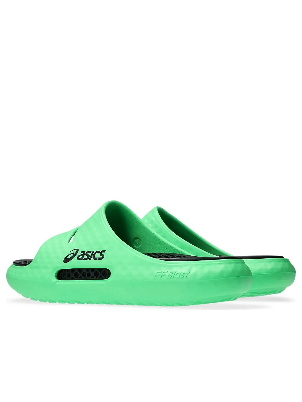Asics Actibreeze Hybrid Slipper 2 'Vital Green Black' — изображение 4 из 7, зеленый/черный