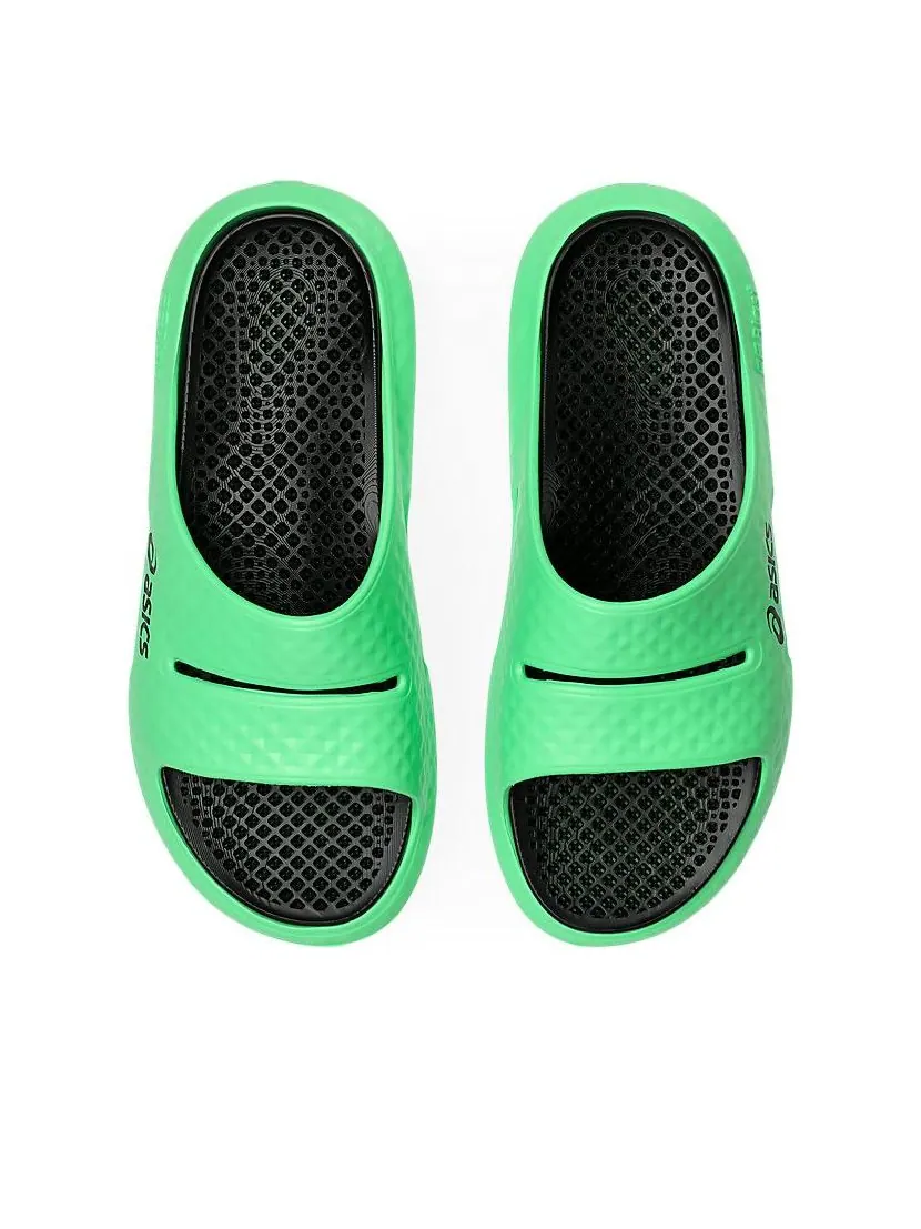 Asics Actibreeze Hybrid Slipper 2 'Vital Green Black' — изображение 6 из 7, зеленый/черный