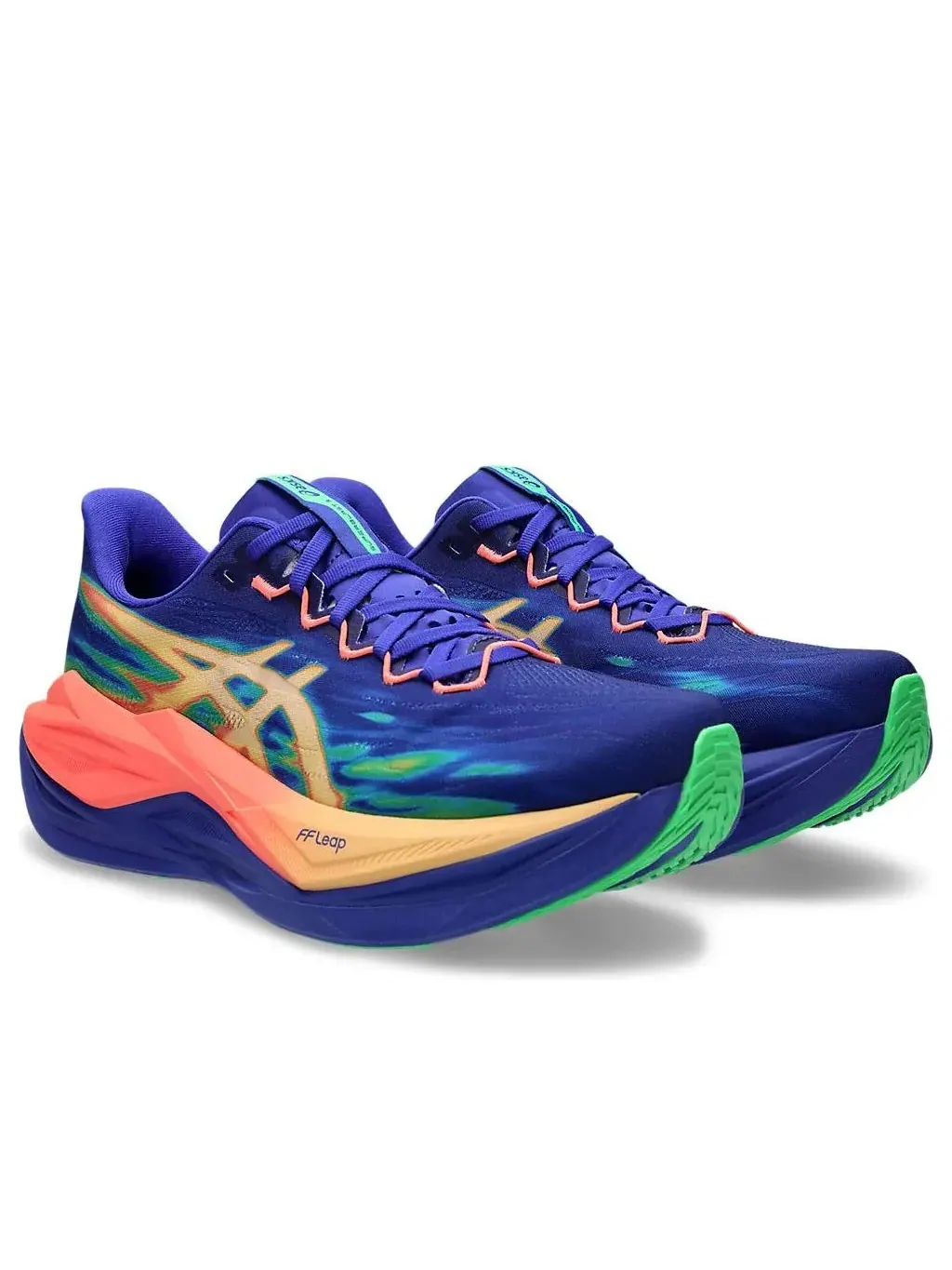 Кроссовки ASICS Superblast 3 'Cobalt Burst Light Orange' — изображение 2 из 6, мульти
