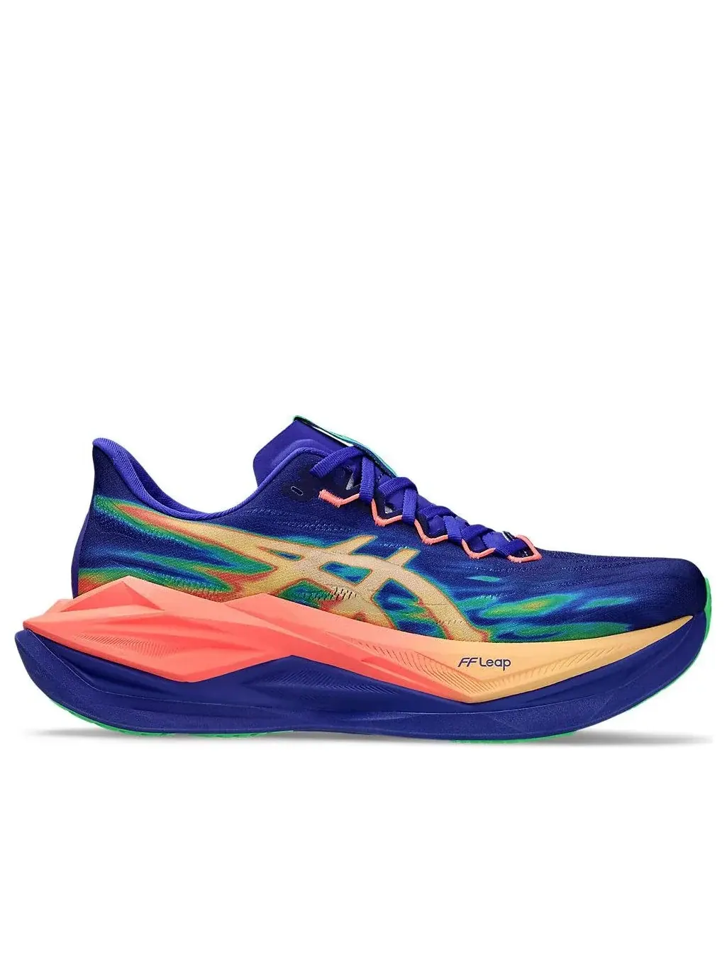 Кроссовки ASICS Superblast 3 'Cobalt Burst Light Orange' — изображение 6 из 6, мульти