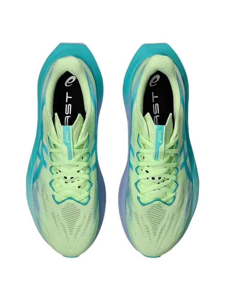 Кроссовки для бега Asics Superblast 3 унисекс — изображение 5 из 7, зеленый синий