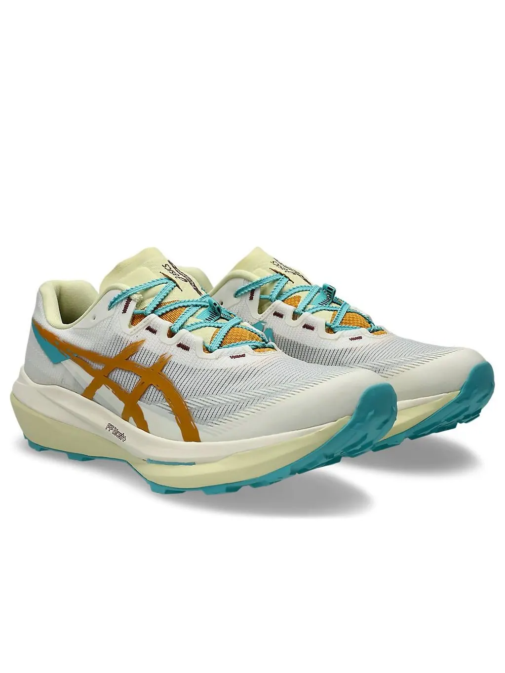 Кроссовки ASICS Fuji Speed 4 'Cream Sandstorm' — изображение 3 из 7, бежевый