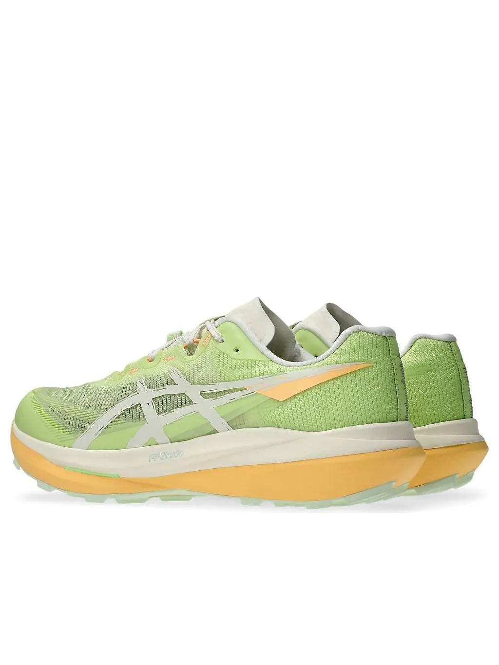 Кроссовки ASICS Fuji Speed 4 'Lime Green' — изображение 4 из 7, зеленый