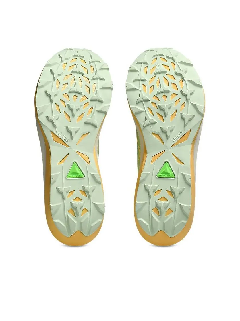 Кроссовки ASICS Fuji Speed 4 'Lime Green' — изображение 7 из 7, зеленый