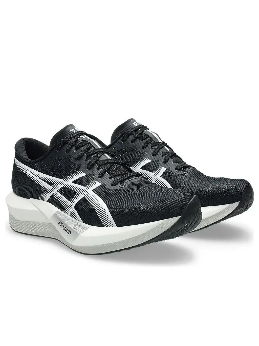 Кроссовки ASICS Magic Speed 5 2E Wide 'Black White' 1013A184-001 — изображение 3 из 7, черный