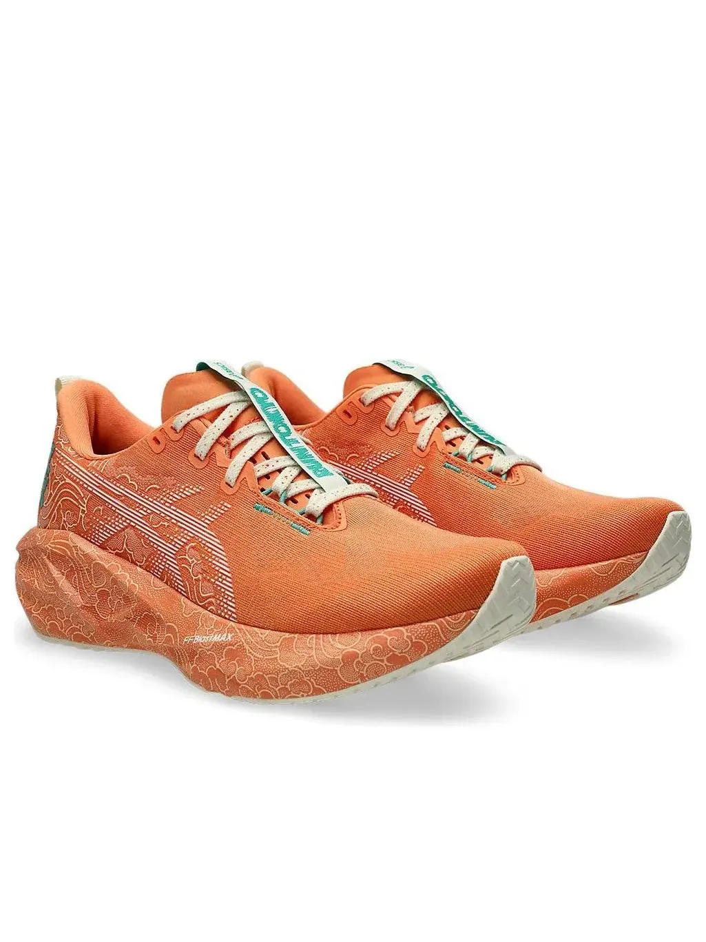 Кроссовки ASICS Novablast 5 Tokyo 'Sun Peach White' — изображение 3 из 7, оранжевый