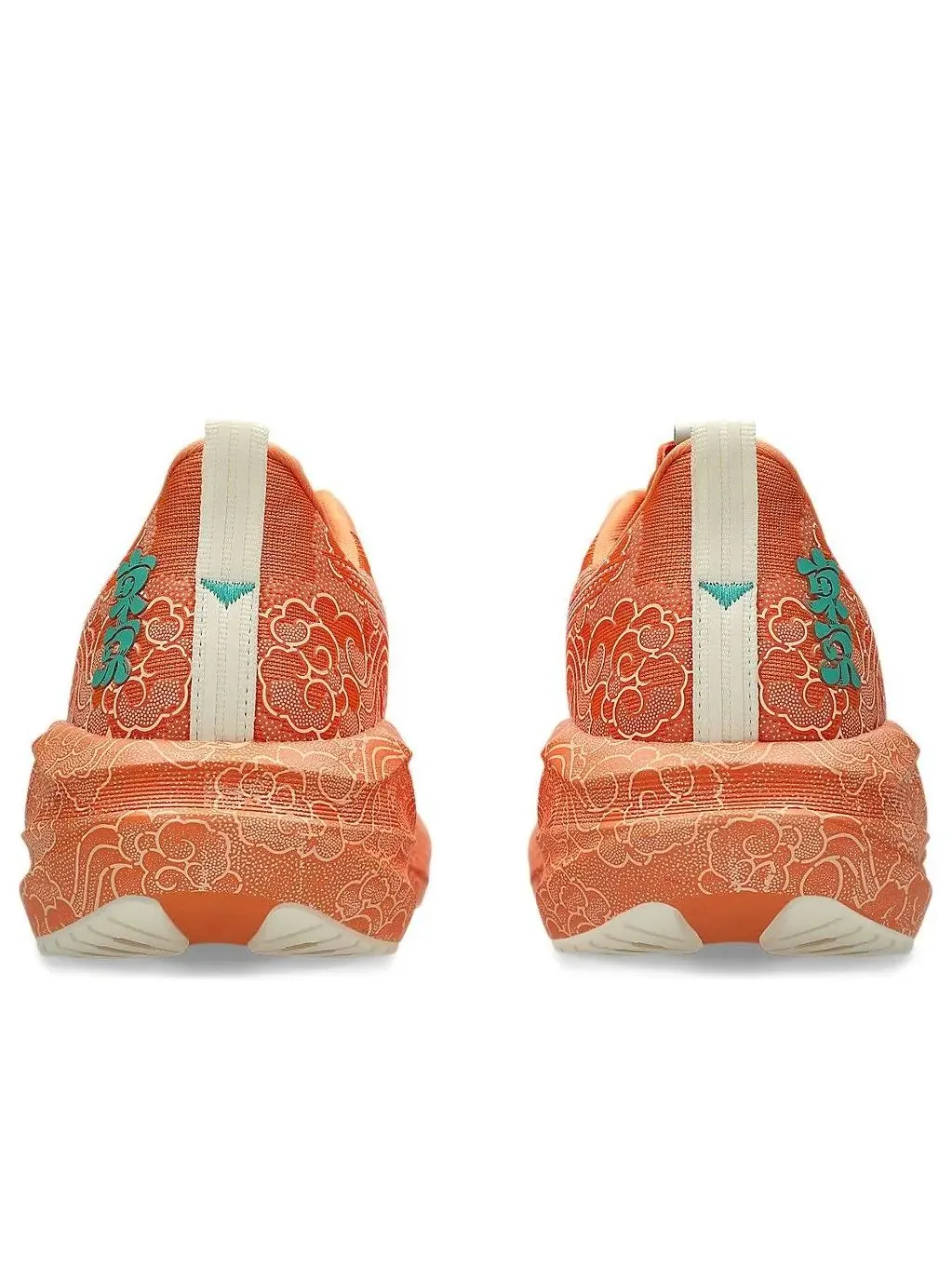 Кроссовки ASICS Novablast 5 Tokyo 'Sun Peach White' — изображение 5 из 7, оранжевый