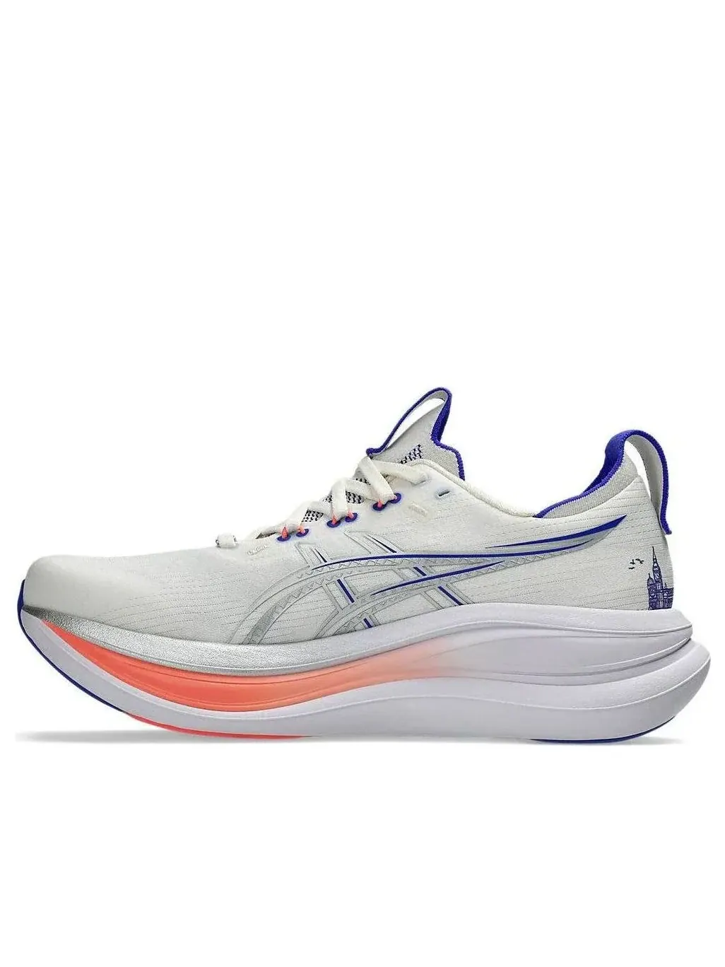 Кроссовки ASICS Gel-Nimbus 28 'Cream Pure Silver' — изображение 1 из 7, серебряный