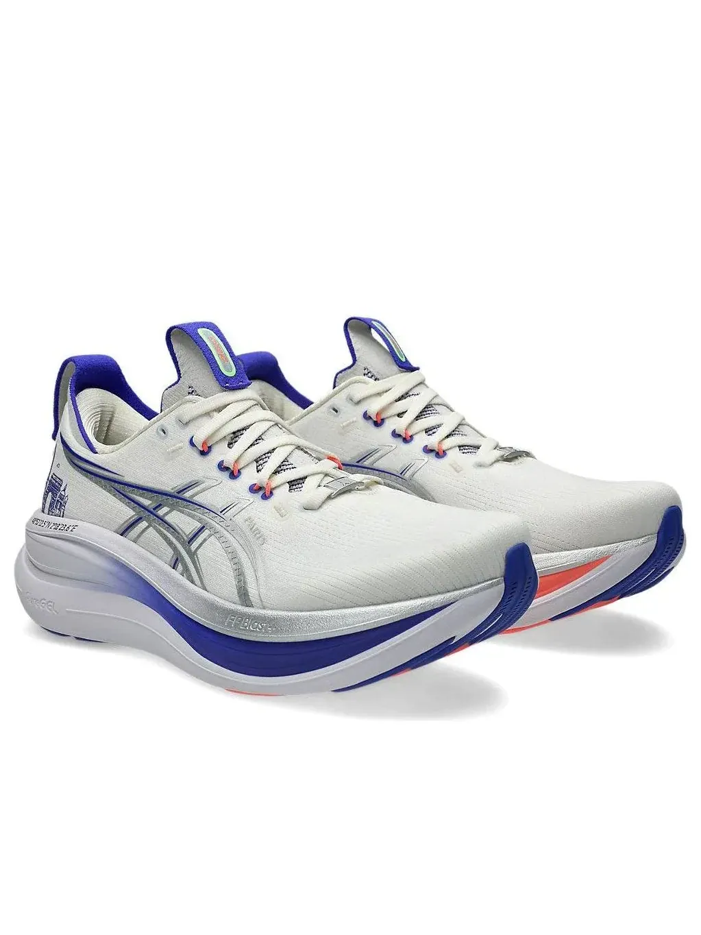 Кроссовки ASICS Gel-Nimbus 28 'Cream Pure Silver' — изображение 3 из 7, серебряный