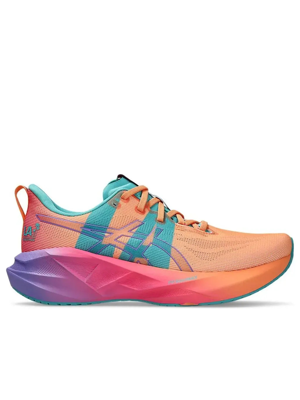 Кроссовки ASICS Novablast 5 'LA Marathon' — изображение 2 из 7, мульти
