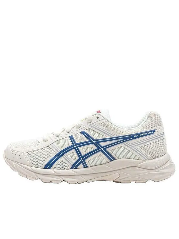 Кроссовки gel-contend 4 'white blue' Asics — изображение 1 из 4, белый/синий